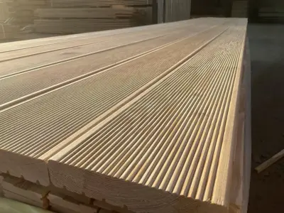 Террасная доска 27х142 из лиственницы