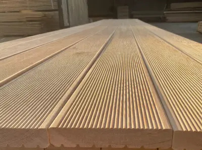 Террасная доска 45х140 из лиственницы фото 6